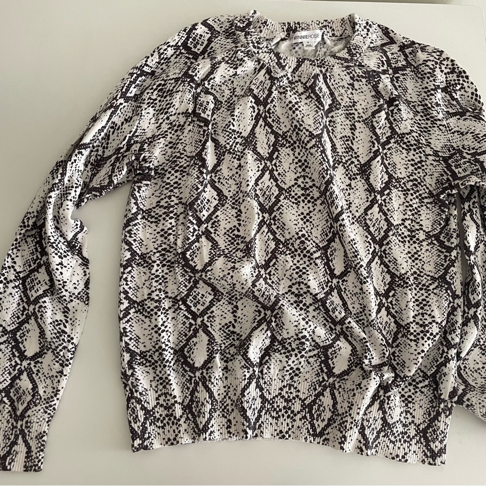MINNIE ROSE PRINT SWEATER - Picture 2 of 5